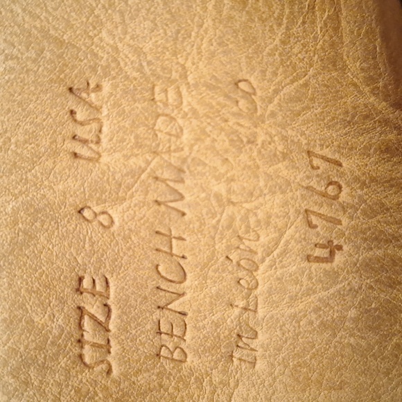 BED-STU Manchester black washed Cobbler Boots size 8 - Picture 5 of 6